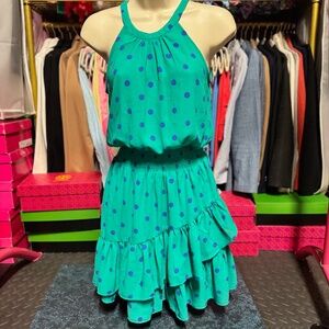 Lilly Pulitzer Pamelyn Lileeze Dress - Botanical Green (Size 00)